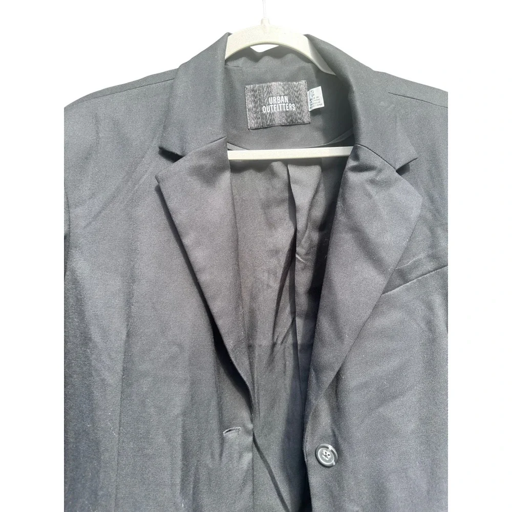 Urban Outfitters Black‎ Blazer Menswear Small Business Casual Career Small